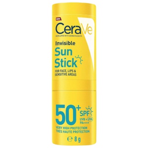 CeraVe Invisible Sun Stick SPF50+ 8 g produktbilde