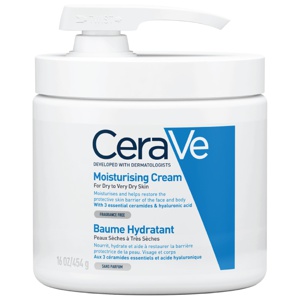 CeraVe Moisturising Cream med pumpe 454g produktbilde