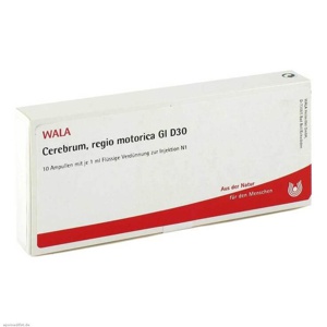 Cerebrum Regio Motor GL D 30 Ampullen, 10X1 ml Ampullen Produktbild