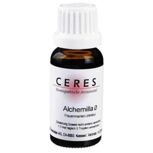 CERES Alchemilla Urtinktur 20 ml Tropfen Produktbild