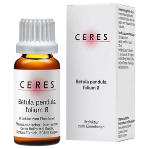 CERES Betula pendula folium Urtinktur Produktbild