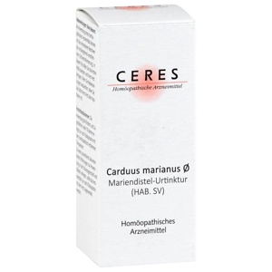 CERES Carduus marianus Urtinktur 20 ml Tropfen Produktbild