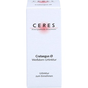 CERES Crataegus Urtinktur 20 ml Tropfen Produktbild