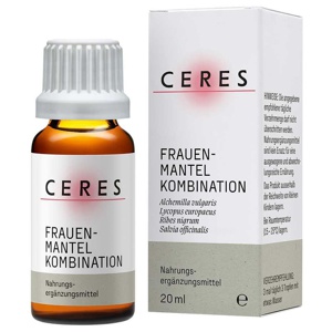 CERES Frauenmantel Alchemilla Kombination Tropfen Produktbild