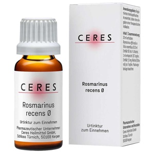 CERES Rosmarinus recens Urtinktur Produktbild