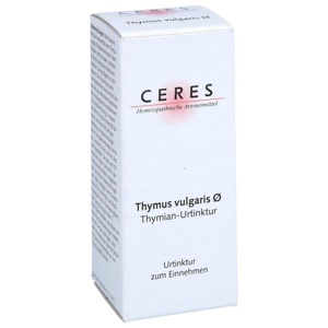 CERES Thymus vulgaris Urtinktur 20 ml Tropfen Produktbild