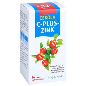 Cerola C plus Zink Taler Grandel, 16 St n.v. Produktbild