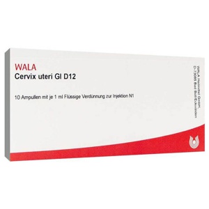 CERVIX uteri GL D 12 Ampullen Produktbild