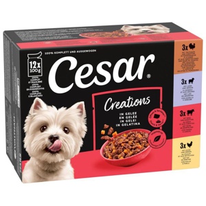 Cesar Selektion Fleisch und Gemüse in Gelee Produktbild