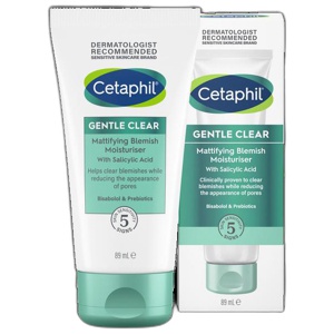 Cetaphil Gentle Clear Mattifying Blemish Face Moisturiser 89ml product image