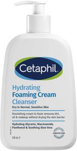 Cetaphil Hydrating Foaming Cream Cleanser 236 ml produkt bild