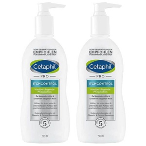 Cetaphil Pro Itch Control hautberuhigende Pflegelotion, 2x295 ml Lotion Produktbild