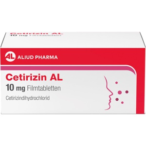 CETIRIZIN AL 10 mg Filmtabletten Produktbild