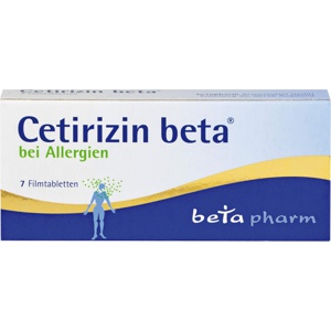 CETIRIZIN beta Filmtabletten Produktbild