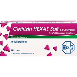 CETIRIZIN-HEXAL-Saft-bei-Allergien Produktbild