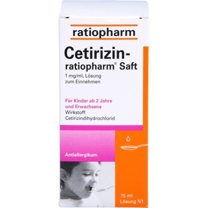 CETIRIZIN-ratiopharm Saft Produktbild