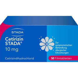CETIRIZIN STADA 10 mg Filmtabletten Produktbild