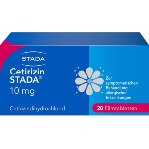 CETIRIZIN STADA 10 mg Filmtabletten Produktbild