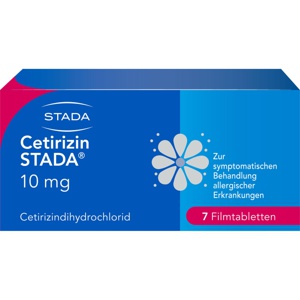 CETIRIZIN STADA 10 mg Filmtabletten Produktbild