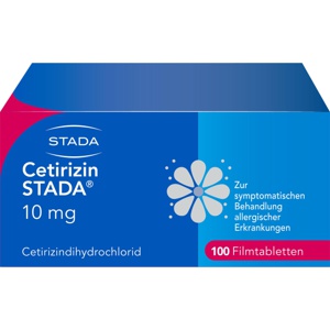 CETIRIZIN STADA 10 mg Filmtabletten Produktbild