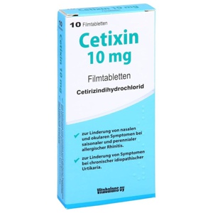 CETIXIN 10 mg Filmtabletten Produktbild