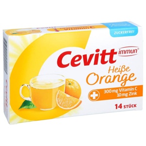 Cevitt immun heiße Orange zuckerfrei Granulat Produktbild