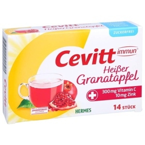 Cevitt immun heißer Granatapfel zuckerfrei Gran. Produktbild