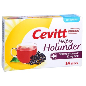 Cevitt immun heißer Holunder zuckerfrei Granulat Produktbild