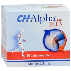 CH Alpha PLUS Monatspackung 30 St Trinkampullen Produktbild