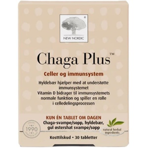New Nordic Chaga Plus - 30 tabl. produktbillede