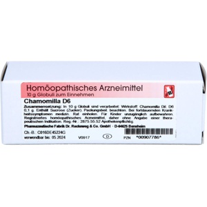 CHAMOMILLA D 6 Globuli Produktbild