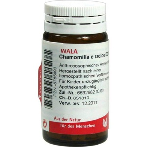 CHAMOMILLA E radice D 20 Globuli Produktbild
