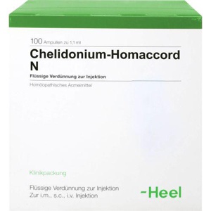 CHELIDONIUM-HOMACCORD N Ampullen Produktbild