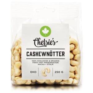 Chelsie's Cashewnötter 250 g produkt bild