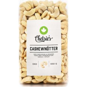 Chelsie's Cashewnötter 650 g produkt bild