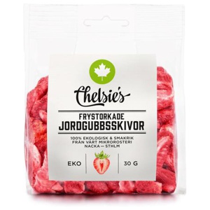 Chelsie's Frystorkade Jordgubbar 30 g produkt bild