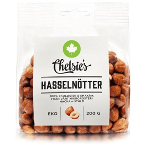 Chelsie's Hasselnötter 200 g produkt bild