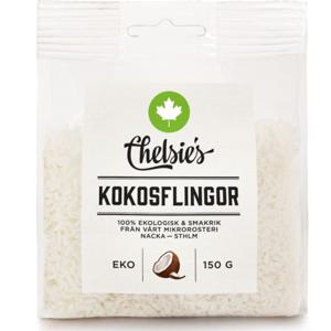 Chelsie's Kokosflingor 150 g produkt bild