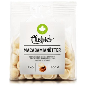 Macadamianötter 200 g produkt bild