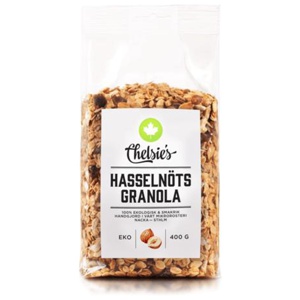 Granola Hasselnötter 400 g produkt bild
