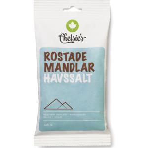 Chelsie's Rostade Mandlar Havssalt 125 g produkt bild