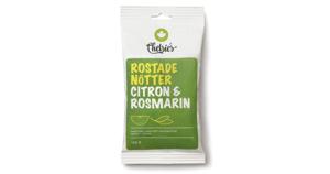 Chelsie's Rostade Nötter Citron & Rosmarin 125 g produkt bild