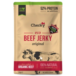 Cherky Foods Beef Jerky Eco Original 30 g produktbillede