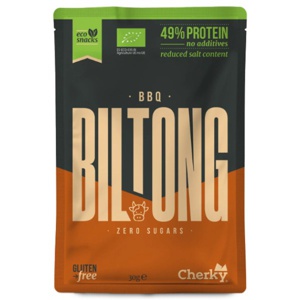 Cherky Foods Biltong Cuts Eco BBQ 30 g produktbillede