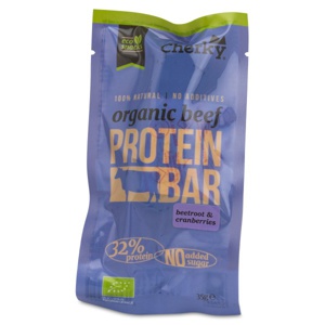 Cherky Foods Meat Bar Beef Eco Beetroot & Cranberry 35 g produktbillede