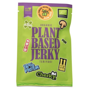 Cherky Foods Plantbased Jerky Eco Teriyaki 30 g produktbillede
