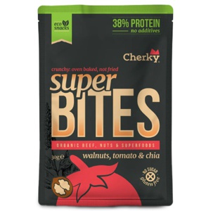 Cherky Foods Super Bites Eco Beef Walnut Tomato & Chia 30 g produktbillede