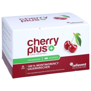 cherry plus DAS ORIGINAL MONTMORENCY SAUERKRISCH-Kapseln 180 St Kapseln Produktbild