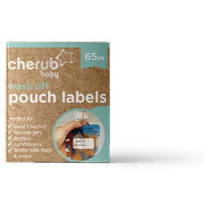 Cherub Baby Etiketter Matpåsar 65 st produkt bild