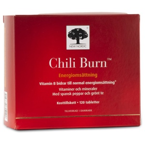 Chili Burn 120 tabletter produktbillede
